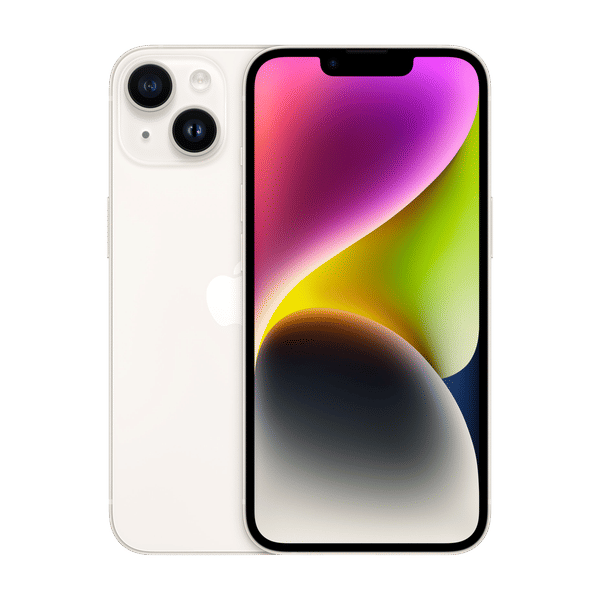 Buy Apple iPhone 14 128GB Starlight Online Croma